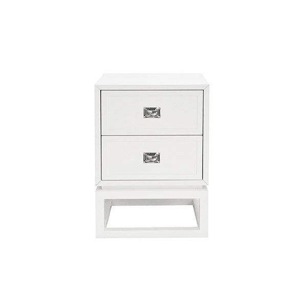Worlds Away Oliver Side Table White 5 Worlds Away Oliver Side Table White