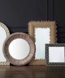 Currey And Company Davos Small Mirror