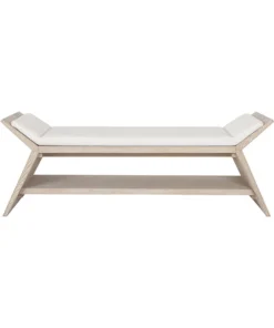 Worlds Away New Arrivals Peria Bench Cerused Oak 8 Worlds Away New Arrivals Peria Bench Cerused Oak