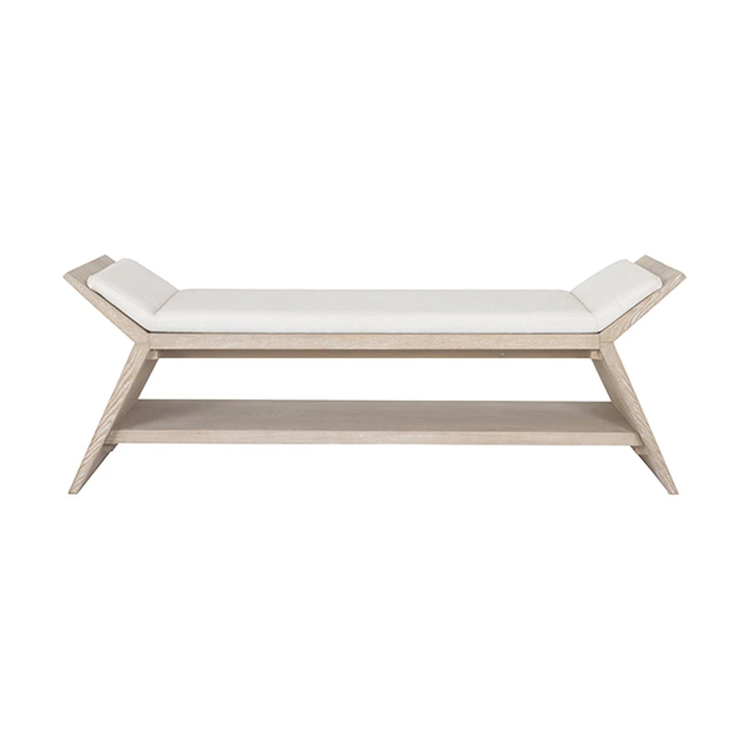 Worlds Away New Arrivals Peria Bench Cerused Oak 4 Worlds Away New Arrivals Peria Bench Cerused Oak