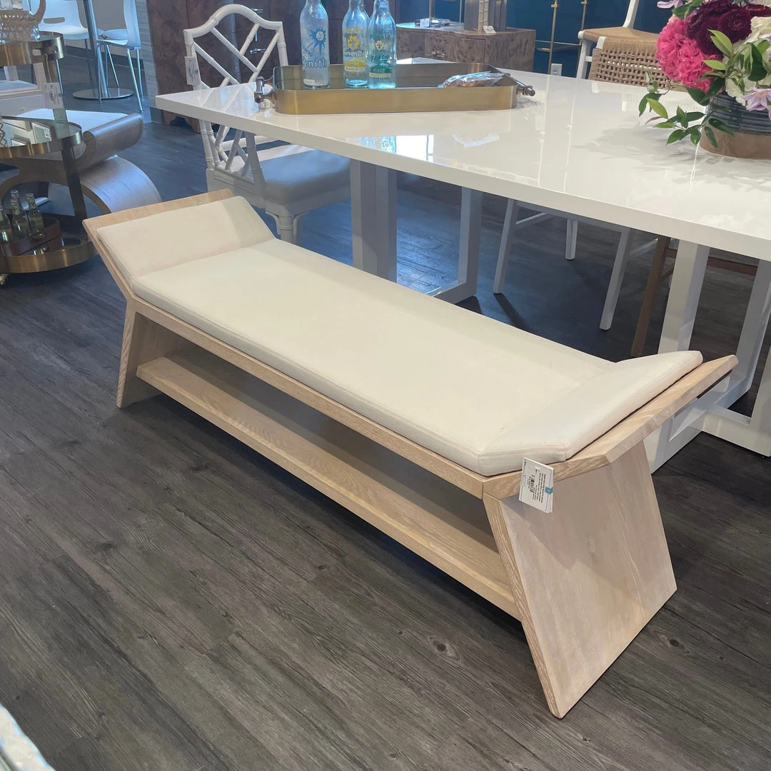 Worlds Away New Arrivals Peria Bench Cerused Oak 3 Worlds Away New Arrivals Peria Bench Cerused Oak
