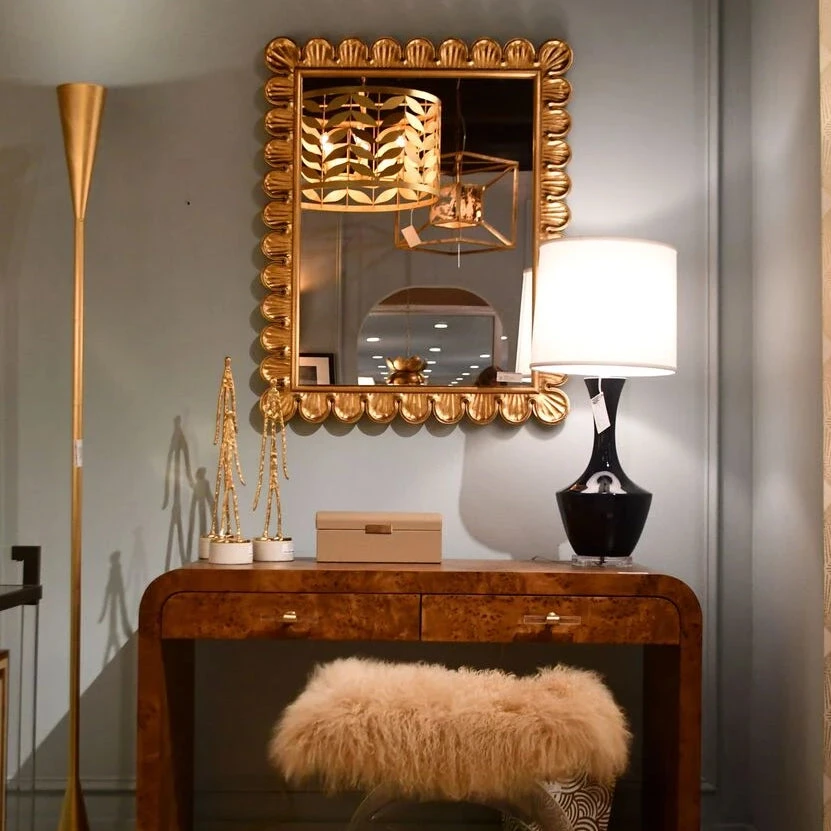 Worlds Away Eliza Wall Mirror Gold New Arrivals 2 Worlds Away Eliza Wall Mirror Gold New Arrivals