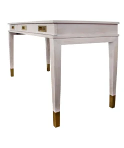 Worlds Away Plato Desk Cerused Oak