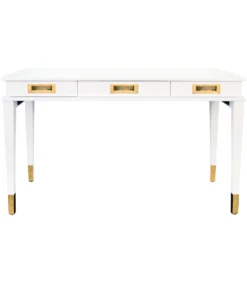 Worlds Away Plato Desk White New Arrivals
