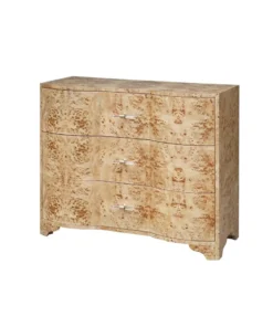 Worlds Away Plymouth Chest Burl Wood New Arrivals