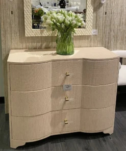 Worlds Away Plymouth Chest Natural