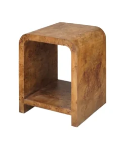 Worlds Away New Arrivals Putnam Dark Burl Wood Side Table 9 Worlds Away New Arrivals Putnam Dark Burl Wood Side Table