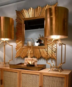 Worlds Away Raymond Gold Leaf Mirror New Arrivals 7 Worlds Away Raymond Gold Leaf Mirror New Arrivals