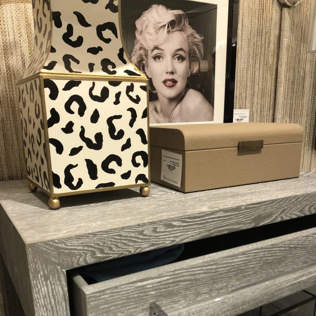 Worlds Away Garbo Side Table Grey Cerused Oak New Arrivals 3 Worlds Away Garbo Side Table Grey Cerused Oak New Arrivals
