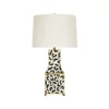 Worlds Away Renata Table Lamp Black Leopard New Arrivals