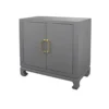 Worlds Away Renwick Chest Grey New Arrivals