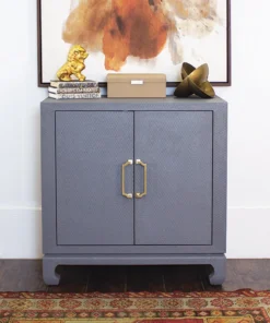 Worlds Away Renwick Chest Grey New Arrivals