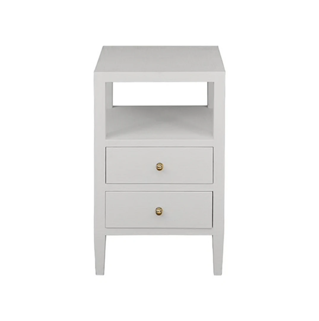 Worlds Away Roscoe Side Table White Linen New Arrivals 1 Worlds Away Roscoe Side Table White Linen New Arrivals