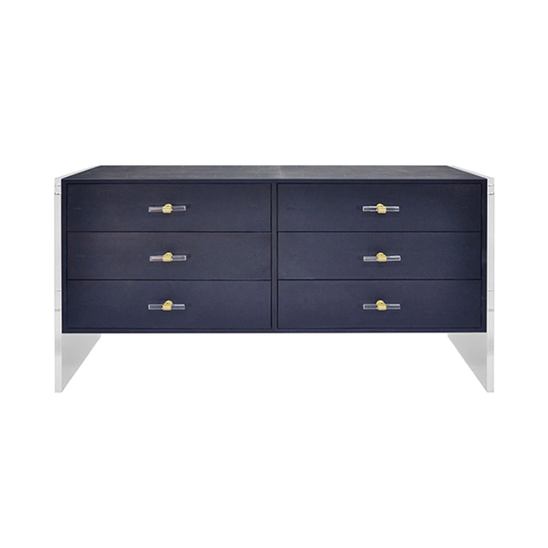 Worlds Away Rutherford Chest Navy Faux Shagreen New Arrivals 3 Worlds Away Rutherford Chest Navy Faux Shagreen New Arrivals