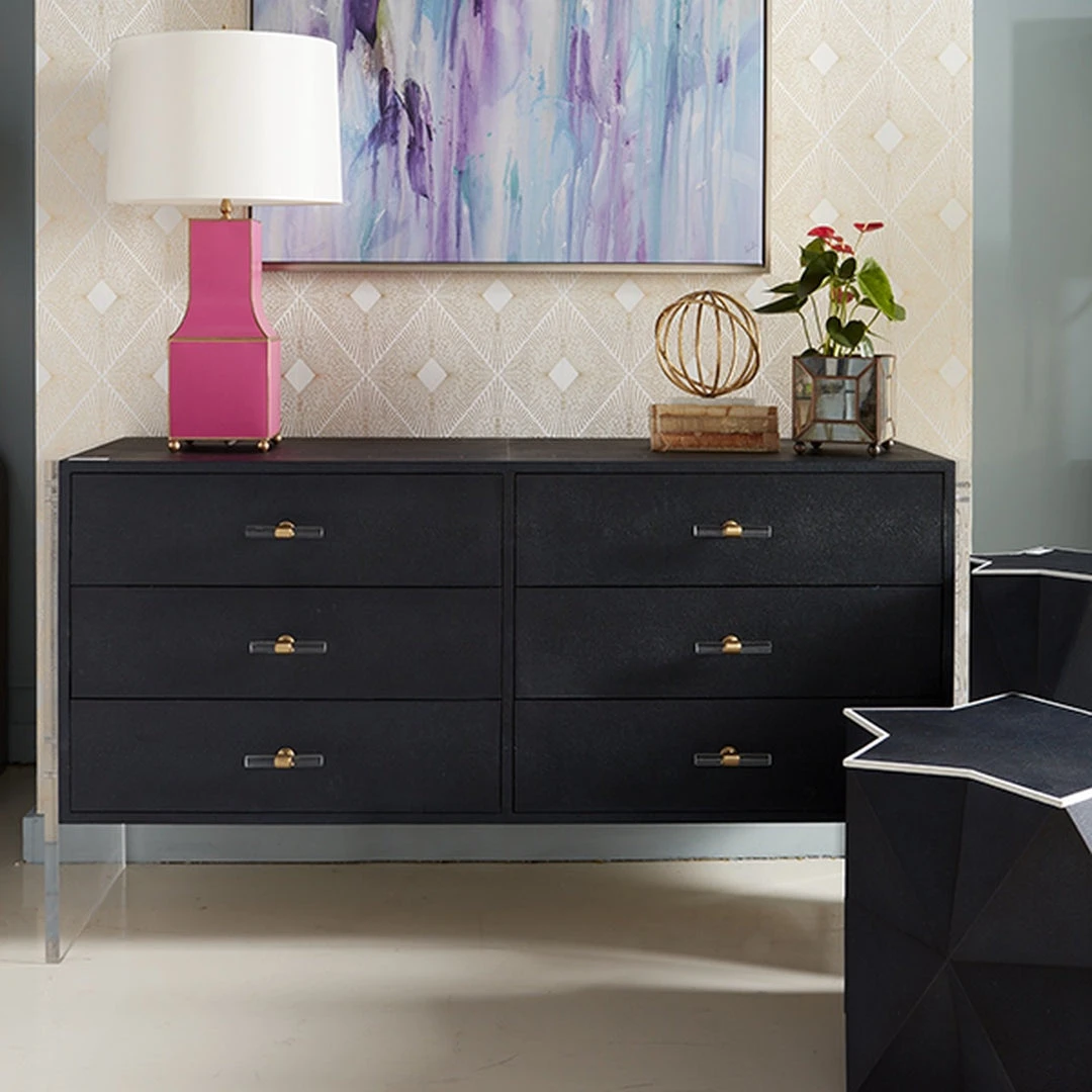 Worlds Away Rutherford Chest Navy Faux Shagreen New Arrivals 2 Worlds Away Rutherford Chest Navy Faux Shagreen New Arrivals