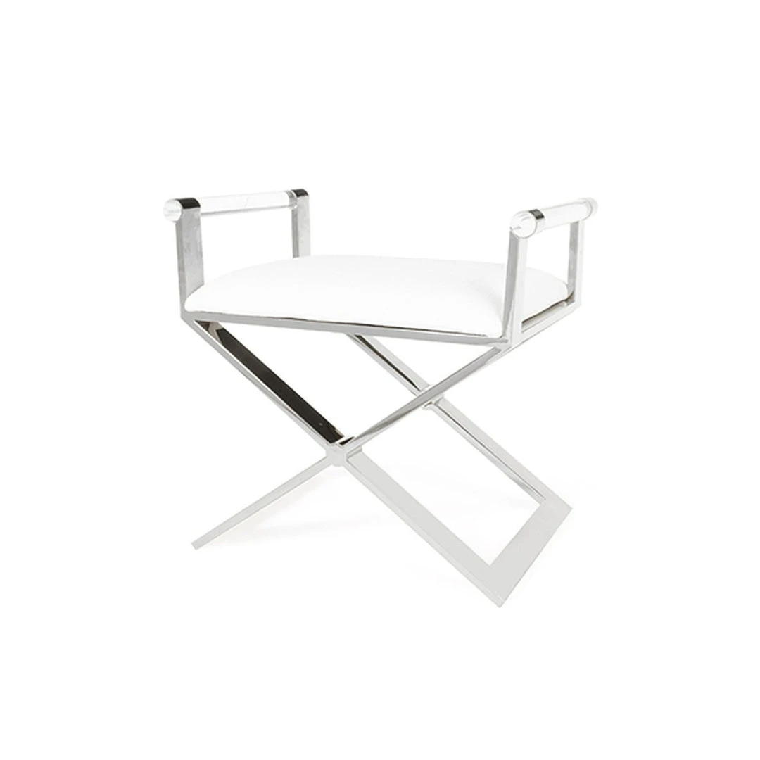 Worlds Away Sable Stool Nickel 1 Worlds Away Sable Stool Nickel