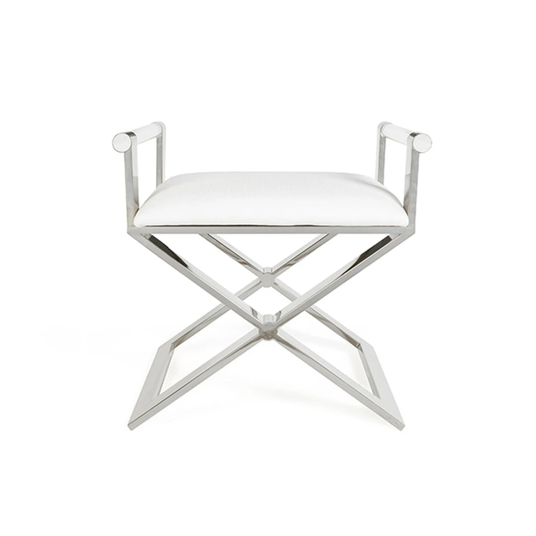 Worlds Away Sable Stool Nickel 3 Worlds Away Sable Stool Nickel