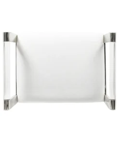 Worlds Away Sable Stool Nickel 8 Worlds Away Sable Stool Nickel