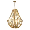 Worlds Away Serafina Chandelier Gold Leaf New Arrivals
