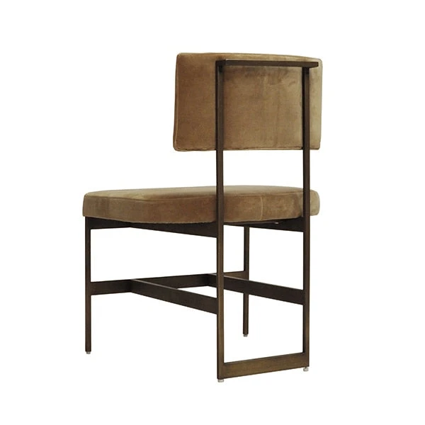 Worlds Away Shaw Chair Brass And Camel Velvet 6 Worlds Away Shaw Chair Brass And Camel Velvet