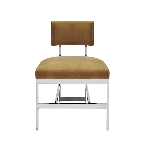Worlds Away Shaw Chair Nickel And Camel Velvet New Arrivals 4 Worlds Away Shaw Chair Nickel And Camel Velvet New Arrivals
