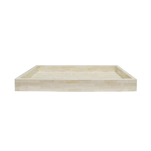 Worlds Away New Arrivals Simon Tray Natural Bone 3 Worlds Away New Arrivals Simon Tray Natural Bone