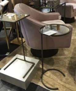 Worlds Away New Arrivals Cigar Table Square Bronze