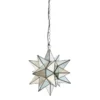 Worlds Away New Arrivals Star Antique Mirror Chandelier