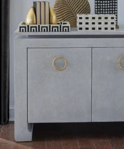 Worlds Away New Arrivals Tilley Buffet Grey