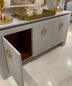 Worlds Away New Arrivals Tilley Buffet Grey