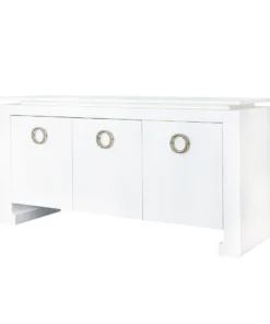 Worlds Away Tilley Buffet White