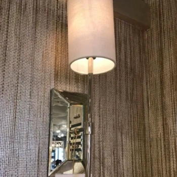 Worlds Away New Arrivals Virginia Wall Sconce Nickel 4 Worlds Away New Arrivals Virginia Wall Sconce Nickel