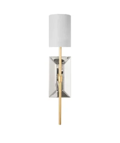 Worlds Away Virginia Wall Sconce Gold Leaf New Arrivals