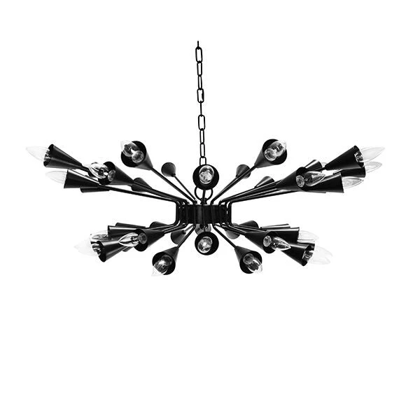 Worlds Away Volanti Chandelier Black 1 Worlds Away Volanti Chandelier Black