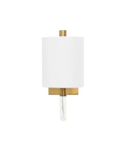 Worlds Away Walton Wall Sconce Antique Brass New Arrivals