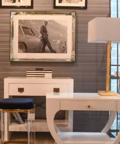 Worlds Away Warren Nightstand White New Arrivals