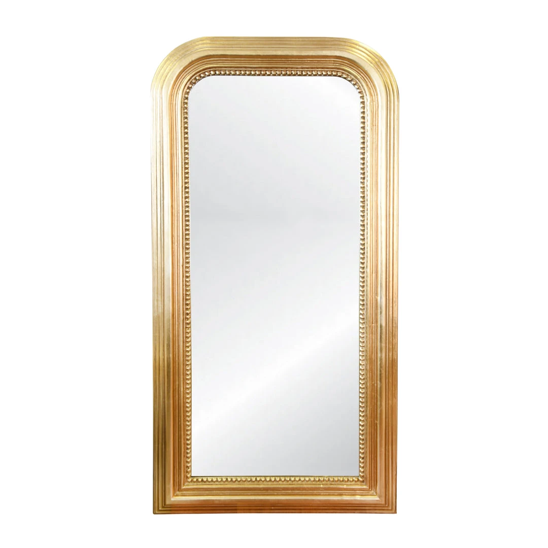 Worlds Away New Arrivals Waverly Floor Mirror Gold Leaf 1 Worlds Away New Arrivals Waverly Floor Mirror Gold Leaf