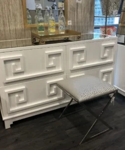 Worlds Away Werstler Dresser White Lacquer New Arrivals