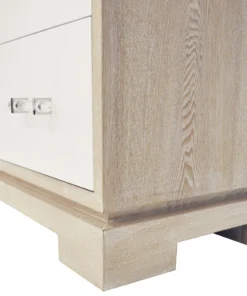 Worlds Away New Arrivals Whitney Chest Cerused Oak