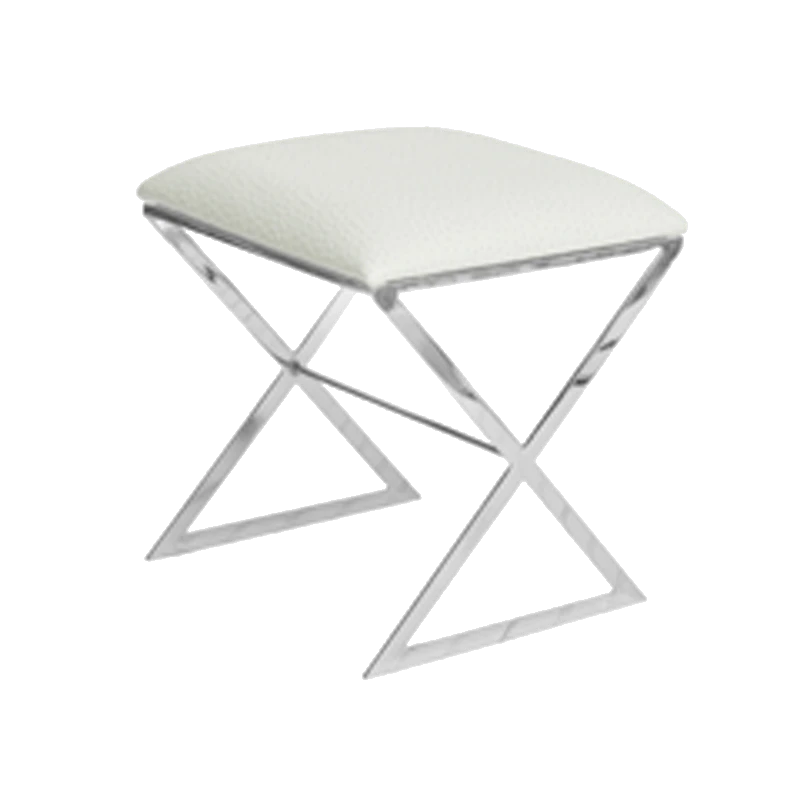 Worlds Away X Side Table Nickel And White New Arrivals 1 Worlds Away X Side Table Nickel And White New Arrivals