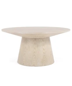 Worlds Away Washington Coffee Table Cerused Oak