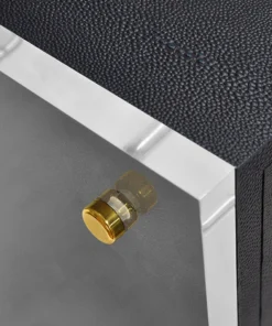 Worlds Away Rutherford Chest Navy Faux Shagreen New Arrivals 10 Worlds Away Rutherford Chest Navy Faux Shagreen New Arrivals